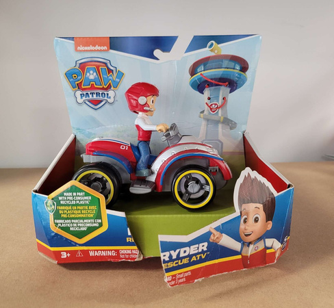 OUTLET Psi Patrol 2w1 Ryder Quad ATV Pojazd ratunkowy i Figurka eco  USZKODZONE OPAKOWANIE