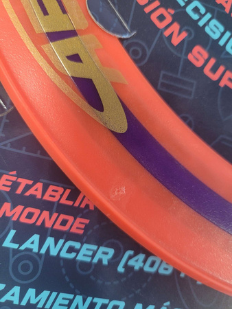 OUTLET Obręcz do rzucania Aerobie Pro frisbee czerwone Spin Master USZKODZONA