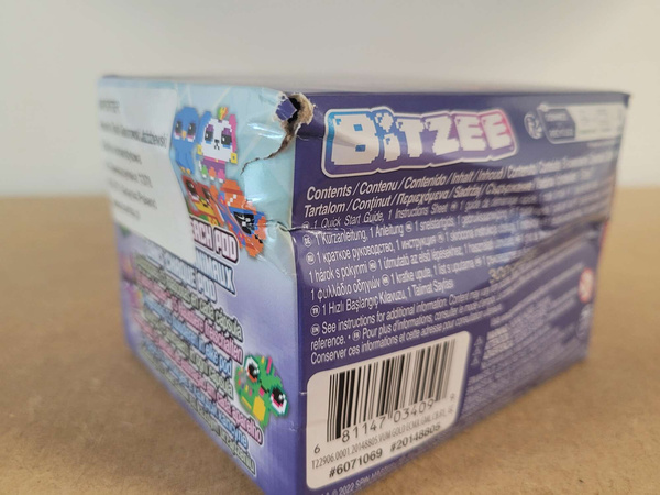 OUTLET Bitzee Złota Edycja Limitowana interaktywne zwierzątko cyfrowe Wirtualny Zwierzak hologram Spin Master USZKODZONE OPAKOWANIE