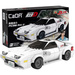 OUTLET Klocki Konstrukcyjne CaDA Sportowe Auto Biały samochód wyścigowy Race Car Mazda RX-7 FC35 Initial D 282 elementy USZKODZONE OPAKOWANIE