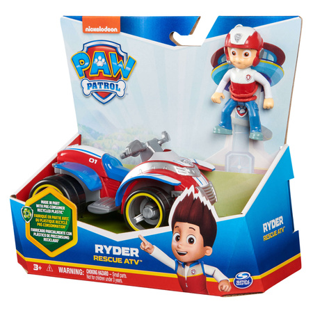 OUTLET Psi Patrol 2w1 Ryder Quad ATV Pojazd ratunkowy i Figurka eco  USZKODZONE OPAKOWANIE
