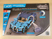 OUTLET Klocki CaDA 6w1 zestaw klocków konstrukcyjnych Blue Phantom Niebieski pojazd kaskaderski 509 elementów Samochód Auto Motor Motocykl Napęd pull-back STEAM USZKODZONE OPAKOWANIE