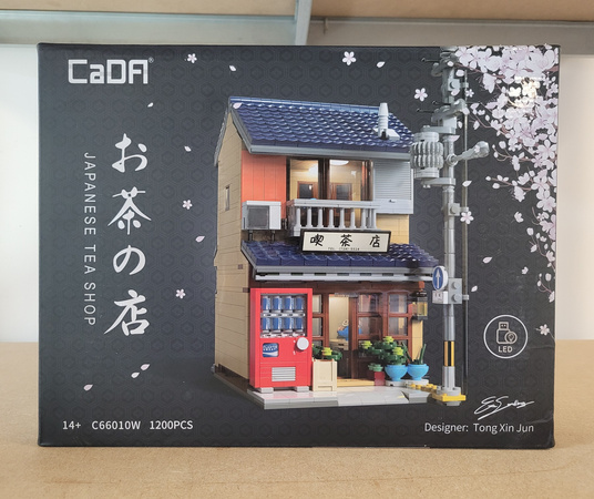 OUTLET Klocki konstrukcyjne CaDA Japońska Herbaciarnia Japanese Tea Shop Budynek 1200 elementów USZKODZONE OPAKOWANIE