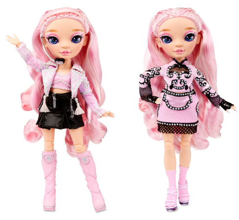 OUTLET Rainbow High Lalka kolekcjonerska Minnie Choi 28 cm Rainbow Vision + ubrania i akcesoria MGA USZKODZONE OPAKOWANIE