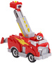 OUTLET Psi Patrol Rescue Knights Ratujące Pieski Rycerze Deluxe Marshall figurka i czerwony pojazd 3+ WADLIWA