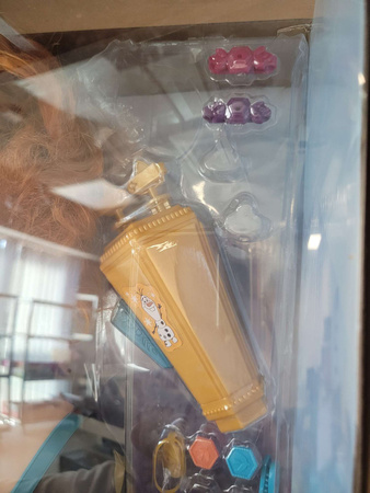 OUTLET Lalka Głowa do czesania i stylizacji włosów Deluxe Księżniczka Disney Anna Kraina Lodu +akcesoria WADLIWA 