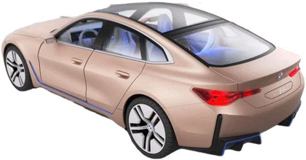 OUTLET Zdalnie sterowane auto BMW i4 Concept RC pojazd sportowy Rastar USZKODZONE OPAKOWANIE