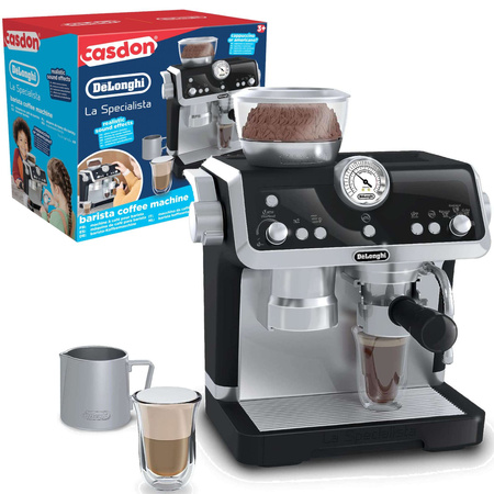 OUTLET Ekspres do kawy DeLonghi dla małego baristy ze spieniaczem do mleka Casdon PO ZWROCIE