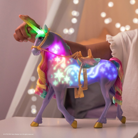 OUTLET Akademia Jednorożców Zestaw Tęczowy świecący Jednorożec figurka Wildstar Światło Dźwięk Unicorn Academy 