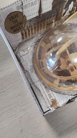 OUTLET Kula Perplexus Go! Harry Potter Labirynt kulkowy 3D gra zręcznościowa złoty znicz USZKODZONE OPAKOWANIE