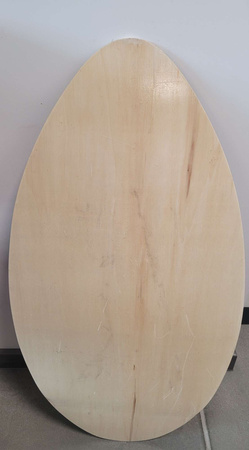 OUTLET Deska do surfowania Skimboard Tribe 94cm drewno PO ZWROCIE