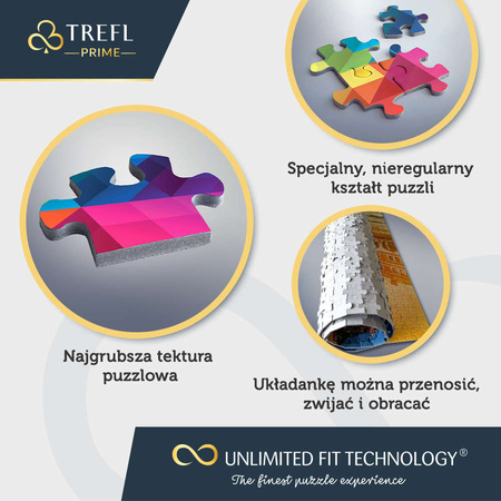 OUTLET Puzzle 1500 Manhattan, Nowy Jork Unlimited Fit Technology USZKODZONE OPAKOWANIE