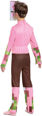 OUTLET Minecraft strój karnawałowy dla chłopca Zombie Pigman kostium przebranie 134-146 cm (10-12 lat) USZKODZONE OPAKOWANIE