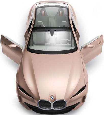 OUTLET Zdalnie sterowane auto BMW i4 Concept RC pojazd sportowy Rastar USZKODZONE OPAKOWANIE