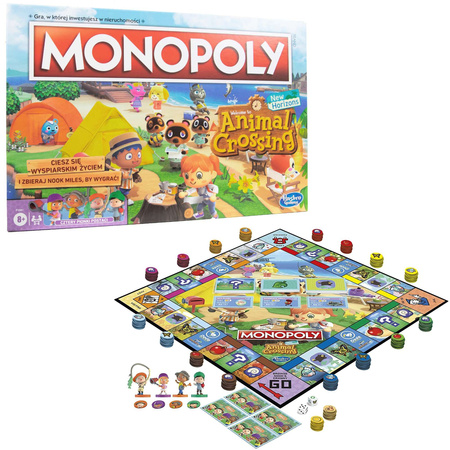 OUTLET Hasbro Monopoly Animal Crossing New Horizons USZKODZONE OPAKOWANIE