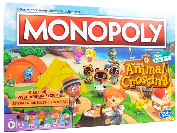 OUTLET Hasbro Monopoly Animal Crossing New Horizons USZKODZONE OPAKOWANIE