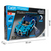 OUTLET Klocki CaDA 6w1 zestaw klocków konstrukcyjnych Blue Phantom Niebieski pojazd kaskaderski 509 elementów Samochód Auto Motor Motocykl Napęd pull-back STEAM USZKODZONE OPAKOWANIE