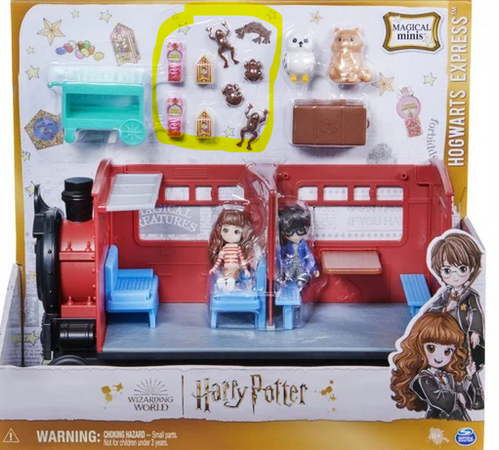 OUTLET Harry Potter Pociąg Do Hogwartu Hermiona I Harry Wizarding World NIEKOMPLETNY