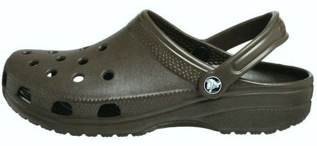 Crocs Classic Chocolate Brązowe klapki