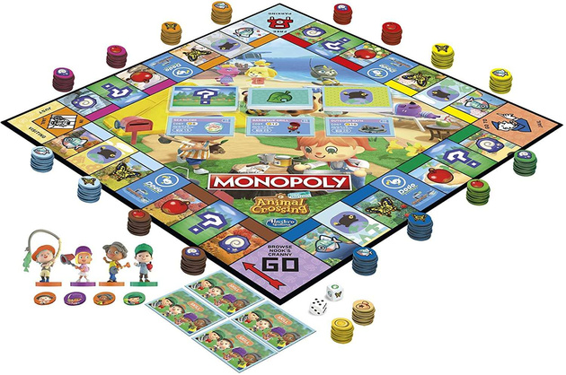 OUTLET Hasbro Monopoly Animal Crossing New Horizons USZKODZONE OPAKOWANIE