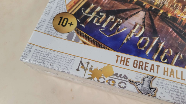 OUTLET Harry Potter Hogwart wielka sala puzzle 500 el. Winning Moves USZKODZONE OPAKOWANIE