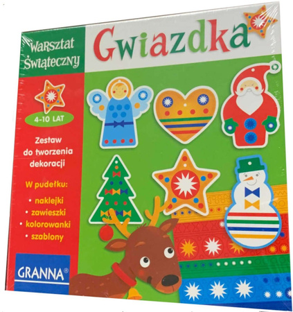 OUTLET Granna Gwiazdka Warsztat Świąteczny USZKODZONE OPAKOWANIE
