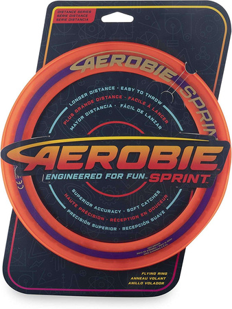 OUTLET Obręcz do rzucania Aerobie Pro frisbee czerwone Spin Master USZKODZONA