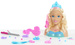 OUTLET Lalka Głowa do czesania i stylizacji Syrenka Fryzjer Barbie Dreamtopia + akcesoria USZKODZONE OPAKOWANIE