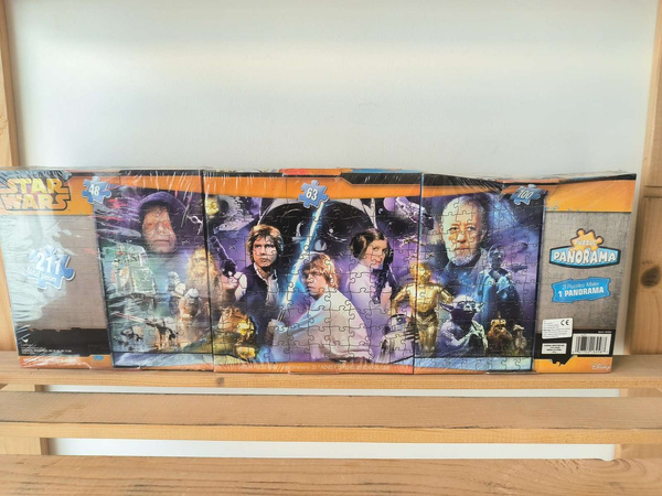 OUTLET Cardinal Star Wars Puzzle Panorama 211 elementów USZKODZONE OPAKOWANIE
