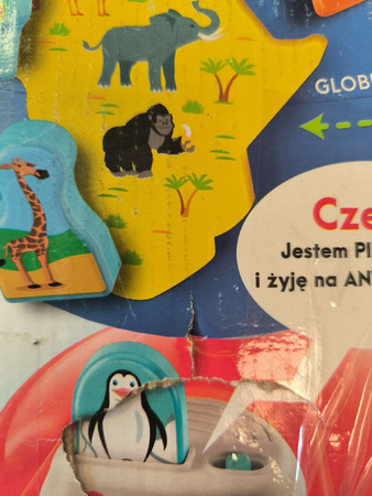 OUTLET Clementoni Interaktywny Globus Przedszkolaka USZKODZONE OPAKOWANIE