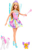 OUTLET Barbie Kalendarz Adwentowy z lalką Kraina Fantazji 25 elementów  USZKODZONE OPAKOWANIE