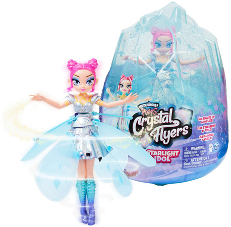 OUTLET Hatchimals Pixies Crystal Flyers latająca wróżka niebieska Starlight Idol Pop Star PO ZWROCIE