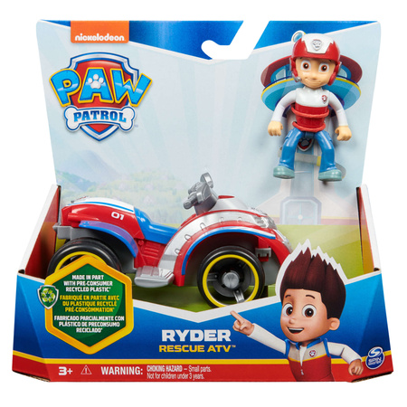 OUTLET Psi Patrol 2w1 Ryder Quad ATV Pojazd ratunkowy i Figurka eco  USZKODZONE OPAKOWANIE