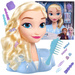 OUTLET Lalka Głowa do czesania i stylizacji włosów Księżniczka Disney Elsa Kraina Lodu +akcesoria USZKODZONE OPAKOWANIE