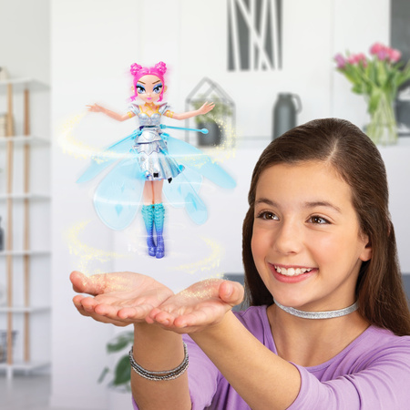 OUTLET Hatchimals Pixies Crystal Flyers latająca wróżka niebieska Starlight Idol Pop Star USZKODZONE OPAKOWANIE