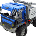 OUTLET Klocki konstrukcyjne CaDA Hi-Tech Zdalnie Sterowana Wywrotka Niebieska Ciężarówka 37 cm Dump Truck Pojazd budowlany 638 elementów USZKODZONE OPAKOWANIE