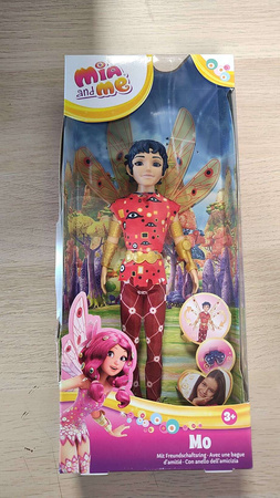 Mia i ja Lalka Mo Elf z ruchomymi skrzydłami 23 cm + akcesoria i pierścionek dla dziewczynki USZKODZONE OPAKOWANIE