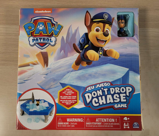 OUTLET Psi Patrol Don't Drop Chase Gra zręcznościowa rodzinna Nie upuść Chase'a Piesek na lodzie Spin Master USZKODZONE OPAKOWANIE