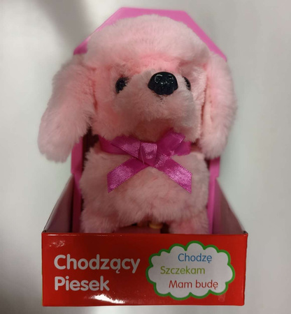 SmilyPlay Chodzący piesek Pudel szczeka USZKODZONE OPAKOWANIE