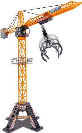 OUTLET Mega Crane Dźwig Żuraw z dźwiękiem zdalnie sterowany 120 cm + pilot WADLIWY