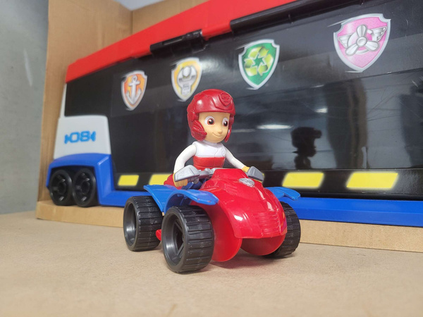 OUTLET Psi Patrol Wielki Patrolowiec 2.0 Ciężarówka + quad Rydera USZKODZONE OPAKOWANIE