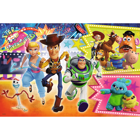 OUTLET Trefl 14295 Puzzle 24 Maxi Toy Story 4 W pogoni za USZKODZONE OPAKOWANIE