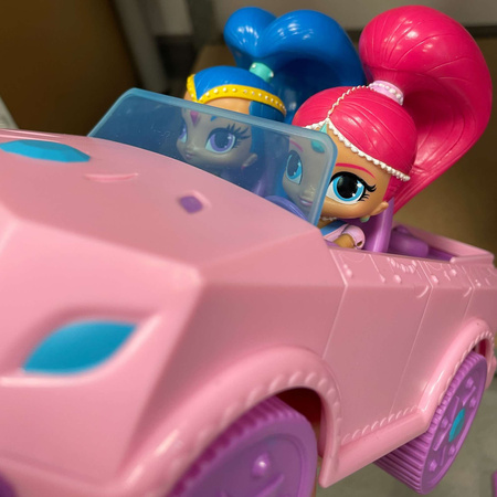 Shimmer i Shine Różowy samochód sterowany WADLIWY TOWAR