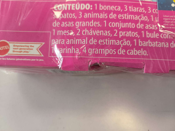 OUTLET Barbie Kalendarz Adwentowy z lalką Kraina Fantazji 25 elementów USZKODZONE OPAKOWANIE