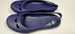 Crocs Jayna Nautical Navy Fioletowe sandałki damskie WADLIWE