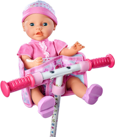 OUTLET New Born Baby siedzisko rowerowe fotelik dla lalek USZKODZONE OPAKOWANIE