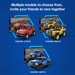 OUTLET Klocki Konstrukcyjne CaDA Niebieski samochód Pojazd terenowy Smash Off-Roader Pull-back 390 elementów USZODZONE OPAKOWANIE