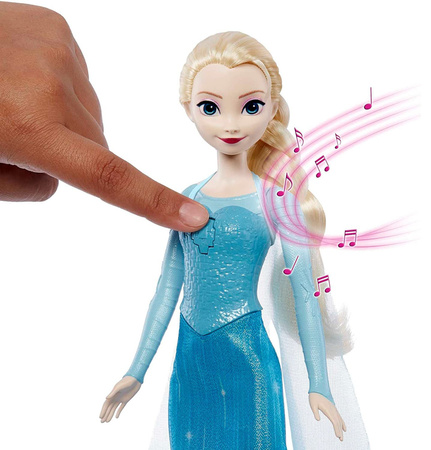 OUTLET Frozen Kraina Lodu Śpiewająca lalka Elsa 30 cm USZKODZONE OPAKOWANIE