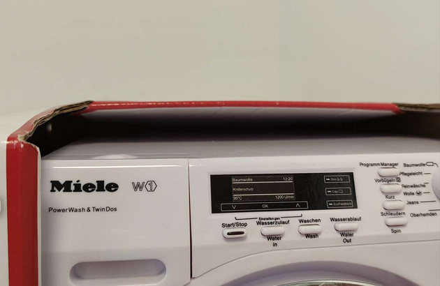 Pralka automatyczna dla dzieci Miele na wodę obracany bęben z dźwiękiem Klein