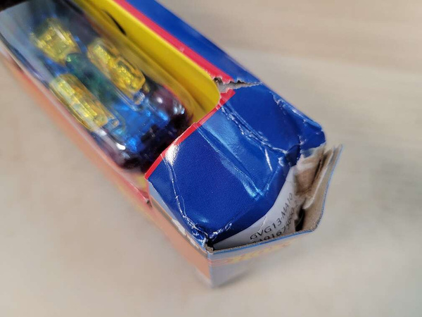 OUTLET Hot Wheels Track Builder zestaw torów+ pojazd USZKODZONE OPAKOWANIE